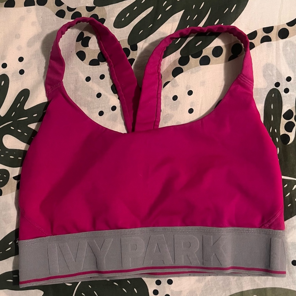 Ivy Park Fuchsia Sports Bra